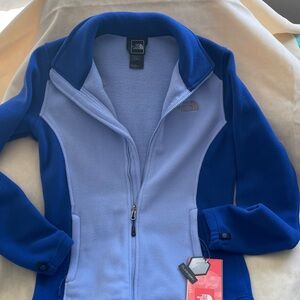 The North Face Blue and Light Purple Utility Jacket